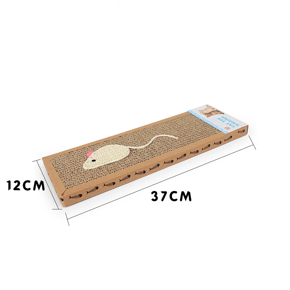 Tapis Griffoir Chat Carton Ondulé 37×12 Cm