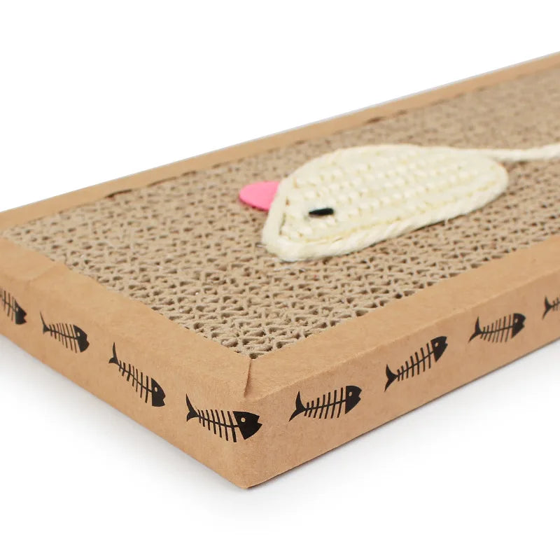 Tapis Griffoir Chat Carton Ondulé 37×12 Cm