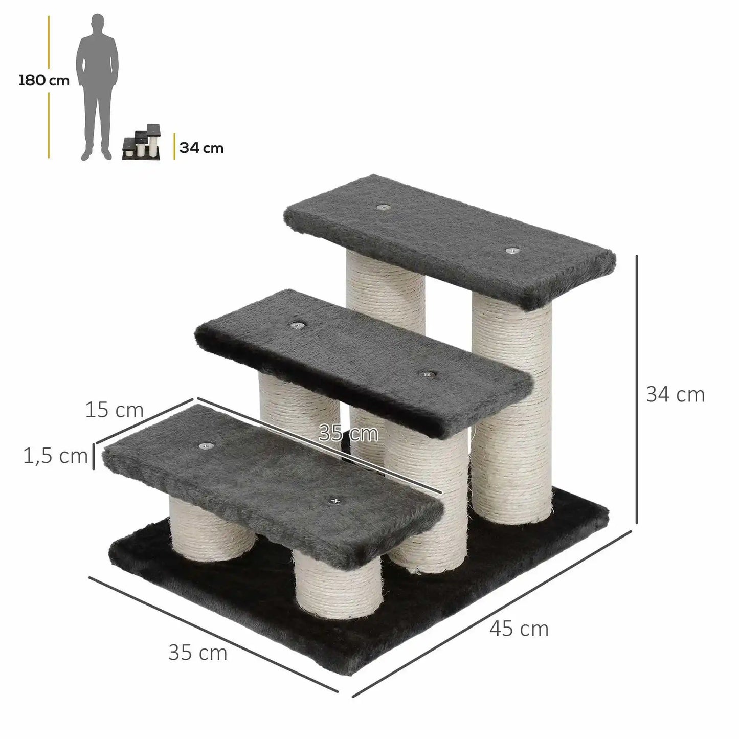 Escaliers Pour Chat 3 Marches