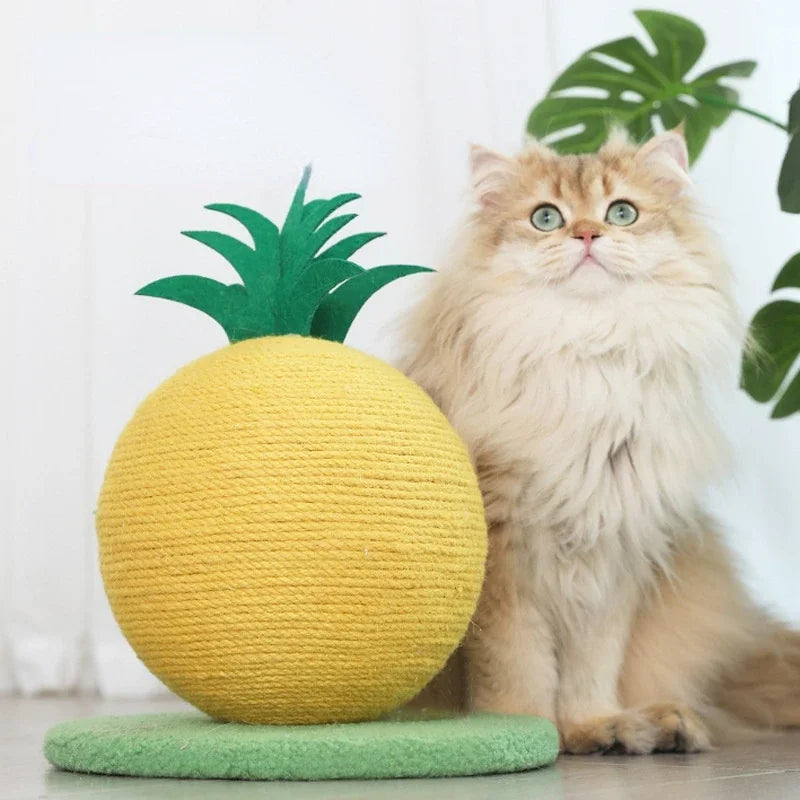 Griffoir Chat Sisal Boule 32 Cm Compact