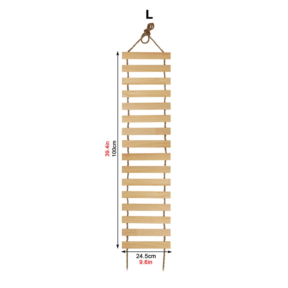 Échelle Murale en Bois pour Chat – Parcours Vertical Gain de Place