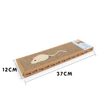 Tapis Griffoir Chat Carton Ondulé 37×12 Cm