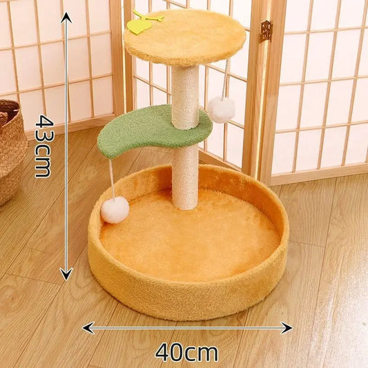 Arbre A Chat Fleur Design Ludique Pour Griffer