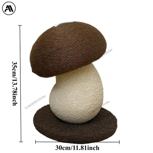 Griffoir Chat Champignon Design Sur Pied