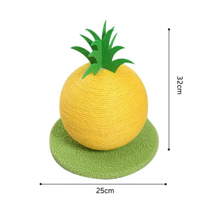 Griffoir Chat Sisal Boule 32 Cm Compact