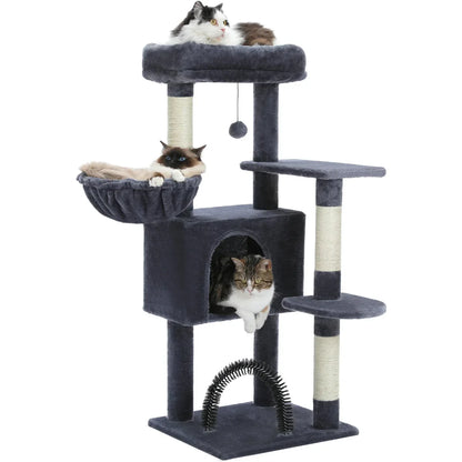 Arbre À Chat Multi - Niveaux Avec Griffoirs, Hamac - Mon Arbre à Chat