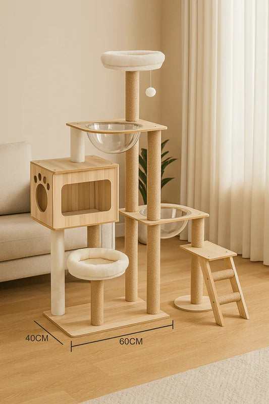 Arbre À Chat Multi - Niveaux Design Contemporain - Mon Arbre à Chat