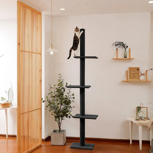 Arbre À Chat Sol Plafond Ajustable - Mon Arbre à Chat