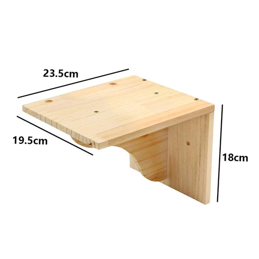 Plateforme Murale Bois pour Chat - Mon Arbre à Chat